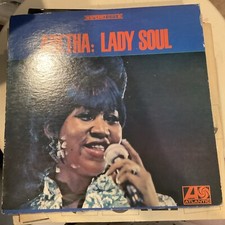 Aretha Franklin-Lady Soul LP 1968 Atlantic Records SD 8176 Vinyl Record Album