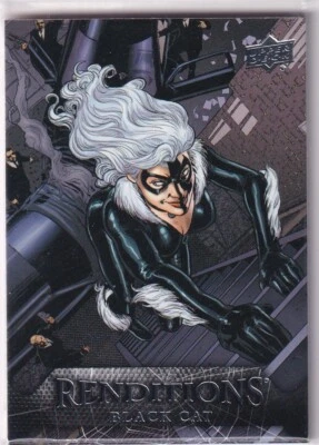 Upper Deck 2024 Marvel Renditions 1 No. 49 Black Cat