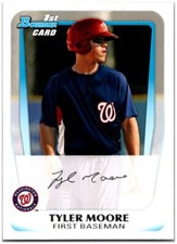 2011 Bowman Prospects  #BP5 Tyler Moore FREE SHIPPING!