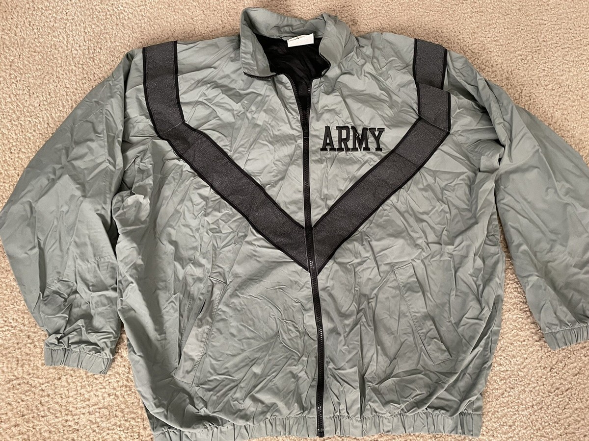 Army PT Jacket Mens Size XL Long READ