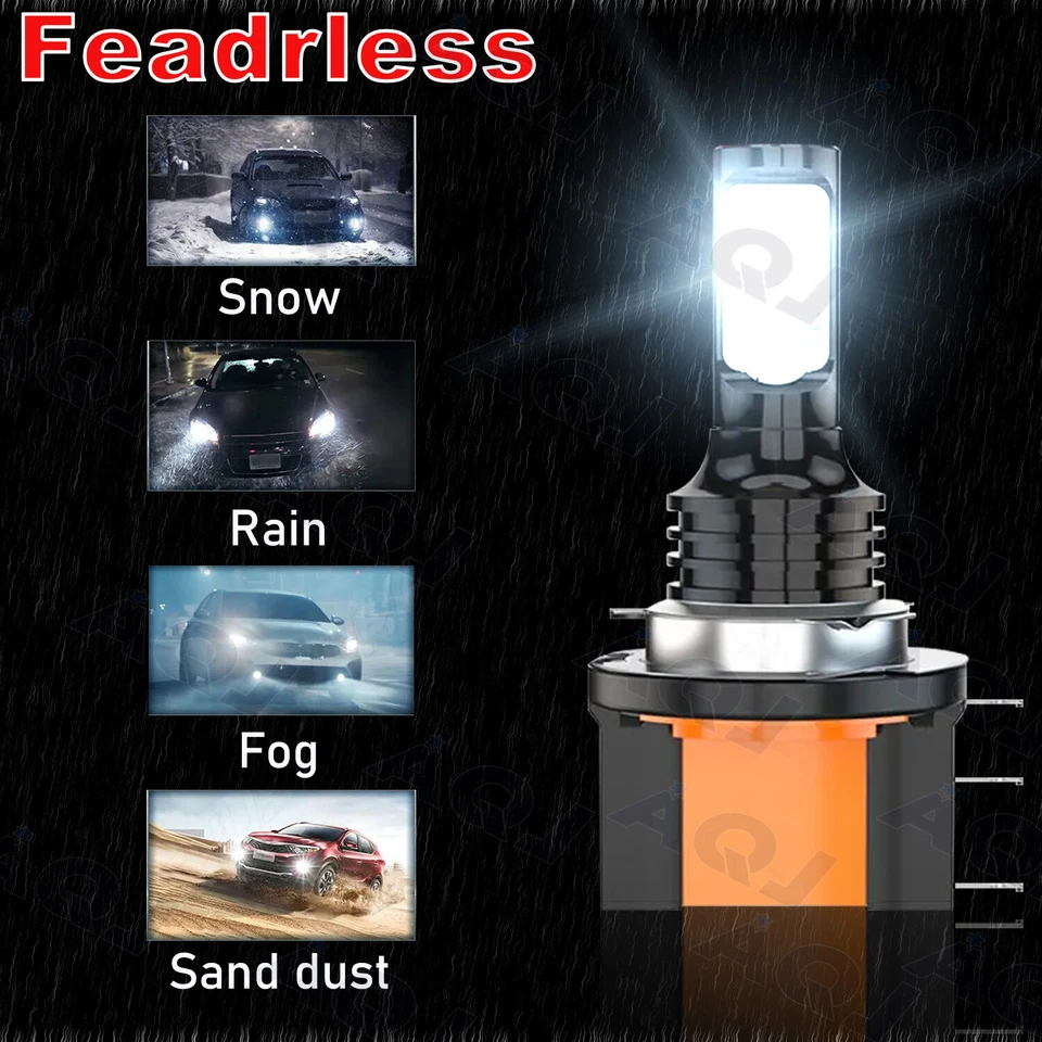 FOR 2021 Freightliner Sprinter 2500 H15 white 2x Bulbs Head Light High Beam Lamp Foto 2 de 4