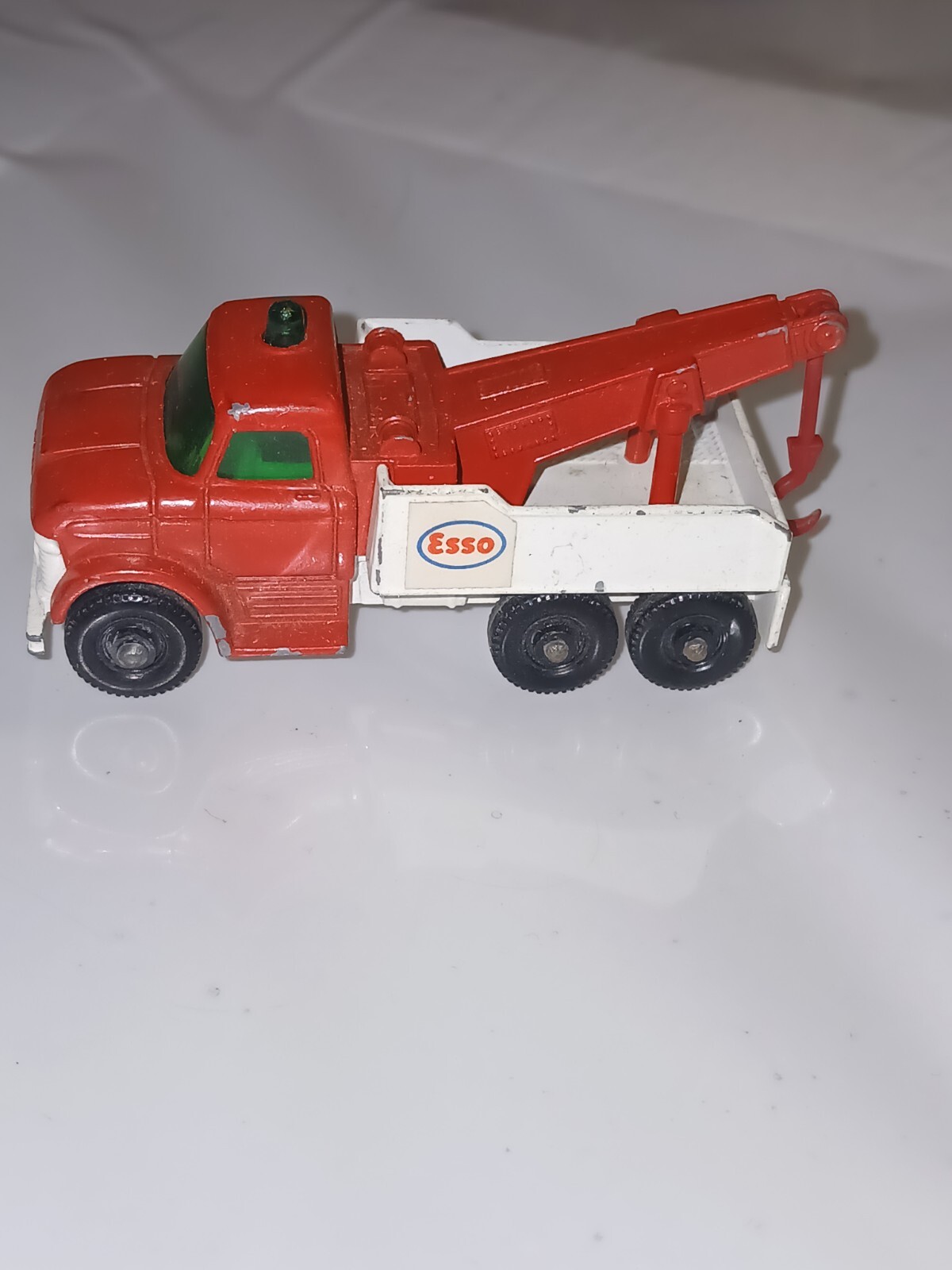 Vintage Matchbox No 71 Ford Heavy Wreck Truck Esso by Lesney England