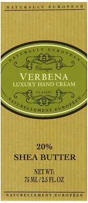 verbena luxury hand cream