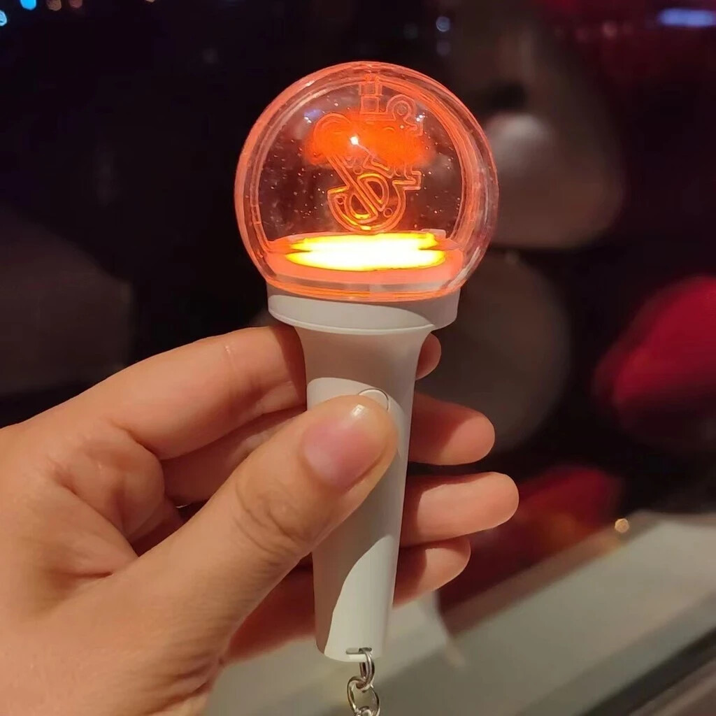 i glkmini klow stick IVE Mini Lightstick Keychain DIVE Fan Merch Kpop Lightstick Keyring Unoff  G23