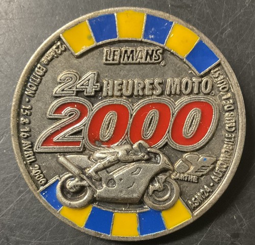 ★★★ 2 broches badge ACO 24heures Du Mans Moto 2000 ★★★ - Bild 3 von 4