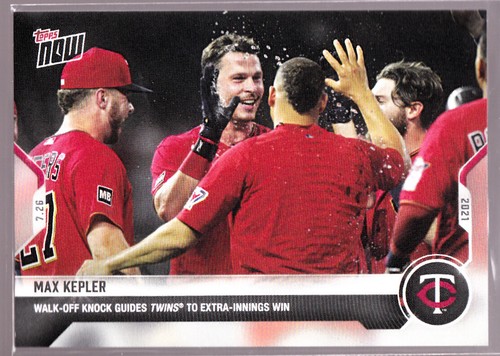 2021 Topps Now 559 Max Kepler