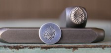 SUPPLY GUY 8mm Southwest Chief Head Metal Punch Design Stamp SGCH-422