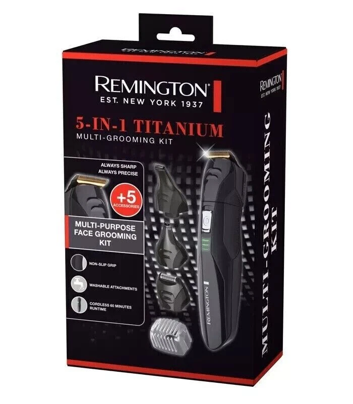 Remington Cordless Beard Trimmer Hair Body Clipper Shaver Groomer Rechargeable - image 3 of 4