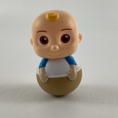 Cocomelon Roly Poly JJ Weeble Wobble Character Figure 3'' Figure Toy Moonbug 2022