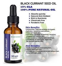 VANDO NATURALS BLACK CURRANT SEED OIL 1 fl.oz