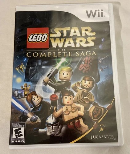 LEGO Star Wars - The Complete Saga (Wii, 2007) - CIB - Disc Resurfaced