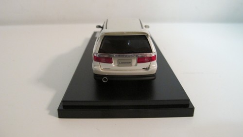 1:43 HI-STORY 1998 MITSUBISHI GALANT LEGNUM SUPER VR-4 RHD WHITE RESIN CARS - Picture 6 of 7