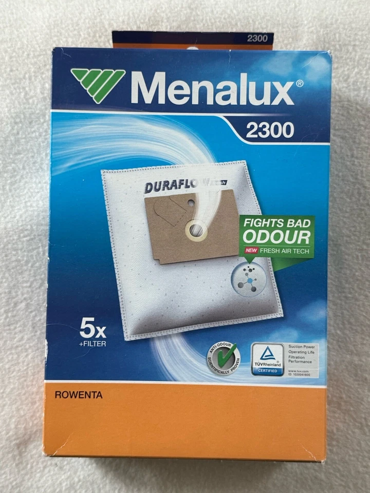 4 Stück Staubsaugerbeutel  Menalux 2300