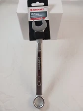JobSmart Combination Wrench, Chrome Plated Steel, 11/16", New