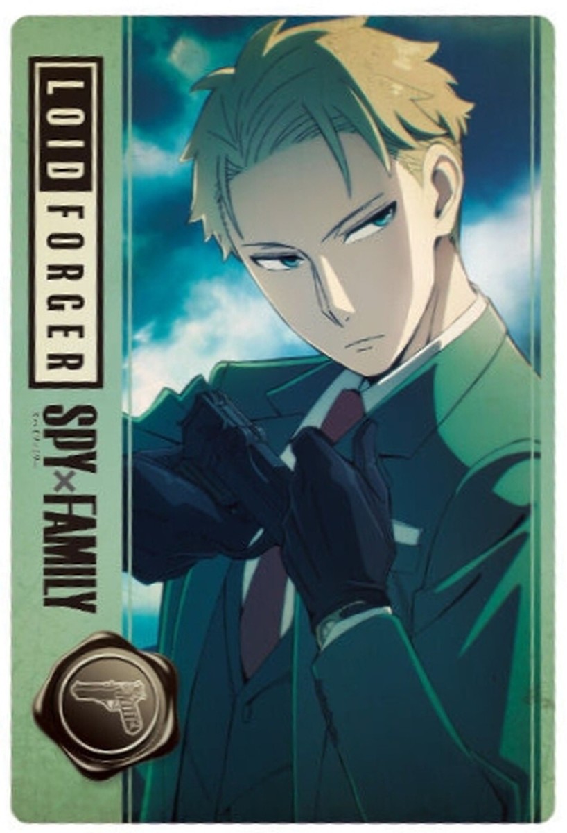 SPY x FAMILY Trading Card W#1No.012 Loid Forger BANDAI Japan