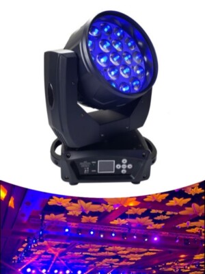 Mac Aura 19*15W RGBW 4in1 Beam Wash Zoom led Moving Head Light US ship