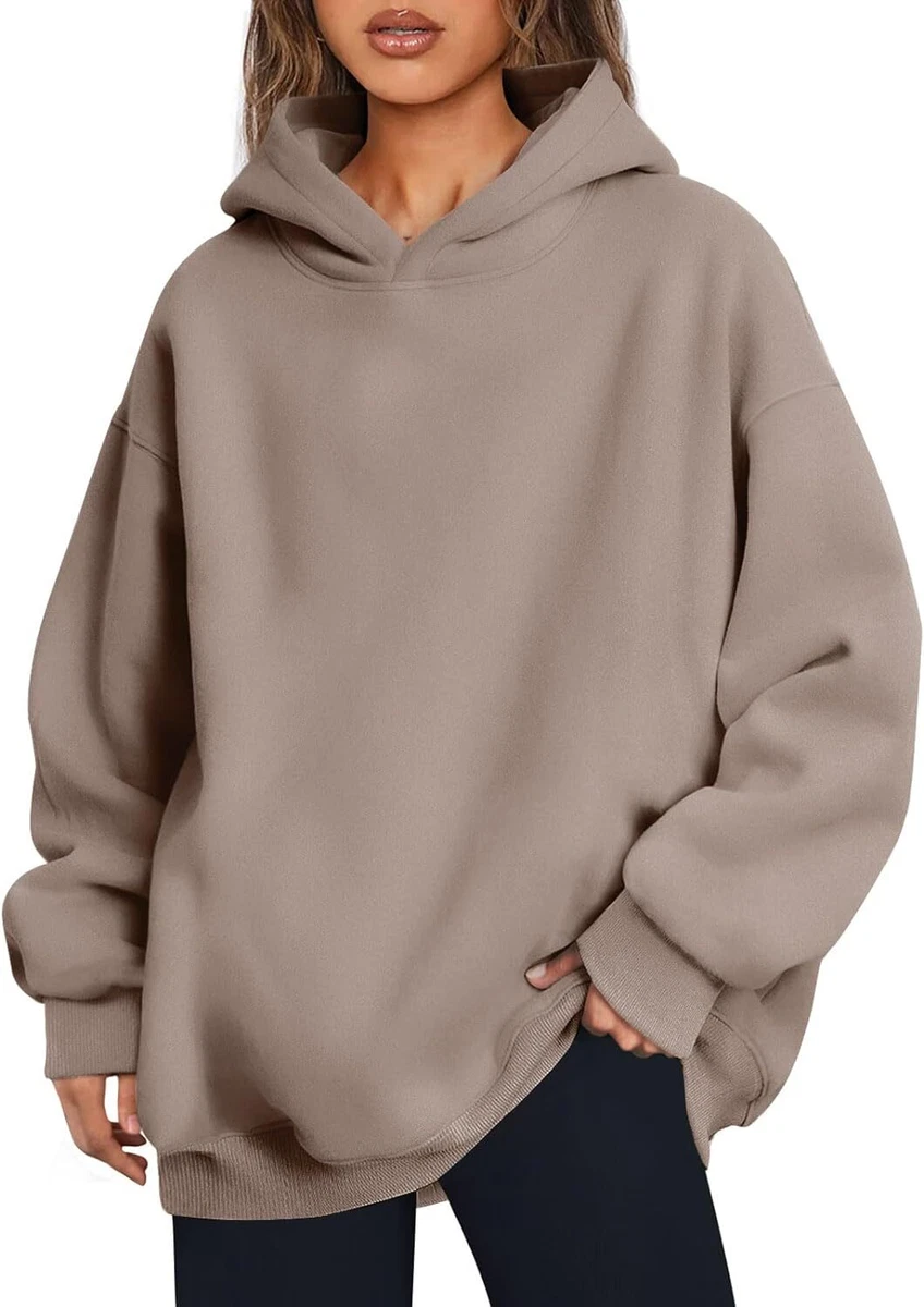Trendy Queen Women s Oversized Hoodies Fleece Hooded Sweatshirts