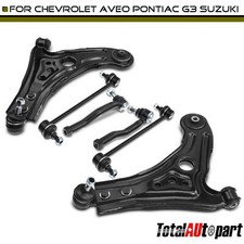 6x Sway Bar Link Control Arm w/ Ball Joint for Chevrolet Pontiac Front & Outer