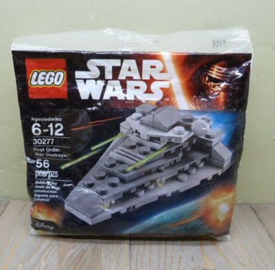 LEGO Star Wars First Order Star Destroyer 30277 2016 Retired 56 Bricks In Bag