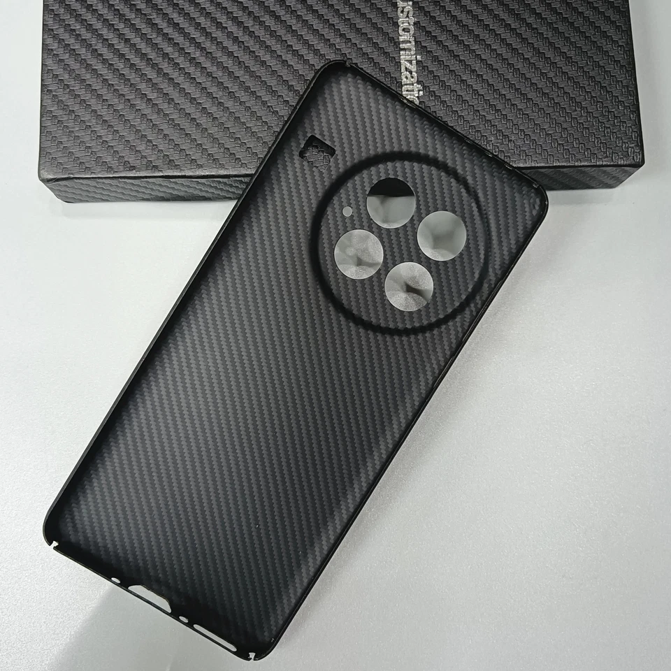 Real Carbon Fiber Case For OnePlus 13 12 Matte Ultra Thin Hard Armour Back Cover - Image 4 of 4