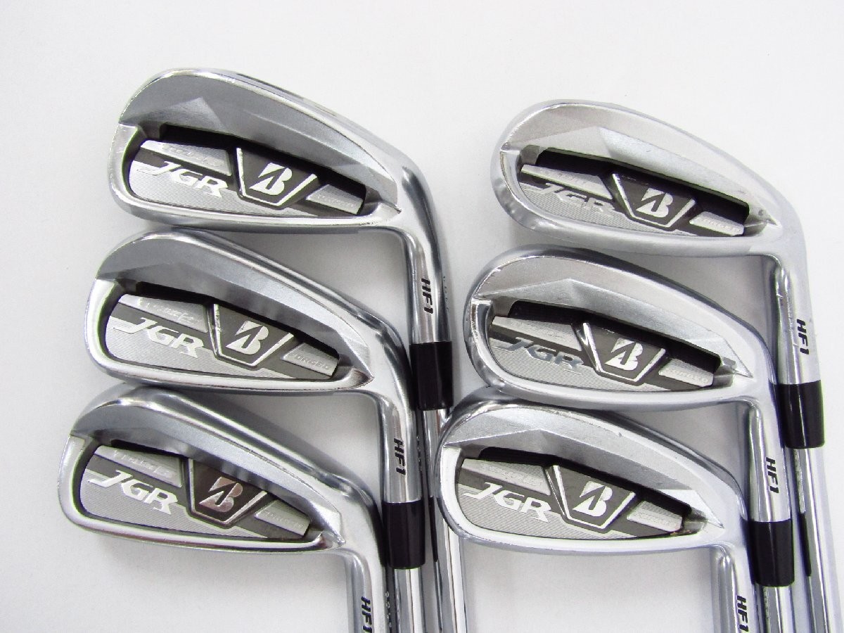 BS ツアーB JGR HF1 6-P1.P2.A.S 8本　ゼロス8 R Bridgestone TOUR B JGR HF1 Iron SET #6-pw-gw 6pc Steel NS