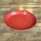 Fiestaware Scarlet Small Oval Platter