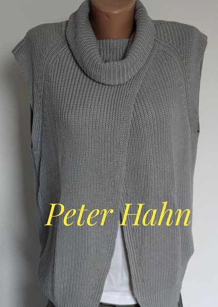 Women Peter Hahn Sweater Grey 38 / M / 46 #C854