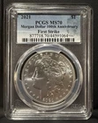 2021 Silver Morgan Philadelphia Mint 100th Anniversary First Day Issue NGC MS70