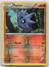 Pupitar 42/124 Uncommon Fates Collide Pokemon Reverse Holo DMG