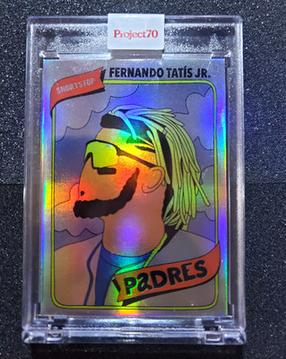 Topps 2021 Project 70 Fernando Tatis Jr Padres #448 Rainbow Foil /70