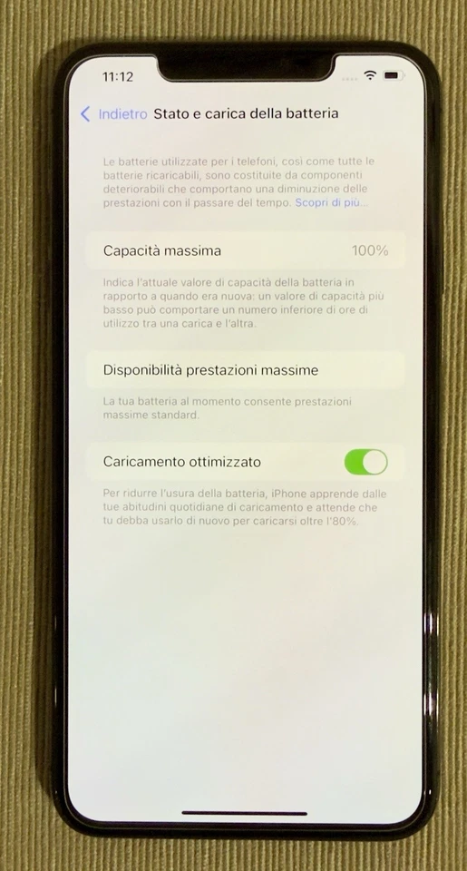 iPhone XS Max Grigio Siderale - 512GB - Batteria 100% - Come nuovo - Immagine 4 di 4