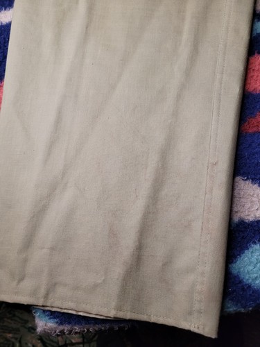 Vintage 50s Superior Overalls Bibs Mens Large 22 x 27.5 Army Green Japan Work - Picture 3 of 13