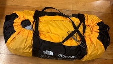 The North Face Geodome 4 Tent NV22311 Saffron Yellow 4-Person Camping New