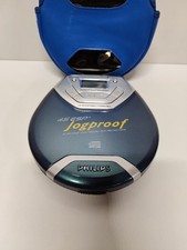 Philips Jog proof Portable CD Player 45 ESP 4 W/ Carrying Case Tested