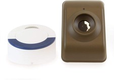 Dakota Alert Long Range Wireless Driveway Motion Detector - DCMA-4000 White