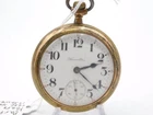 ANTIQUE POCKET WATCH~NEW ENGLAND/HAMILTON~20 YEAR GOLD FILLED CASE~17 JEWEL