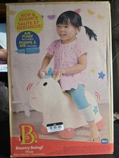 B. toys "Bouncy Boing Pixie" Ride-on Unicorn Bouncer toy New