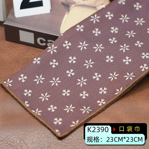 Vintage Paisley Square Pocket Chest Business Suit Accessories Men's Handkerchief - 第 21/35 張圖片