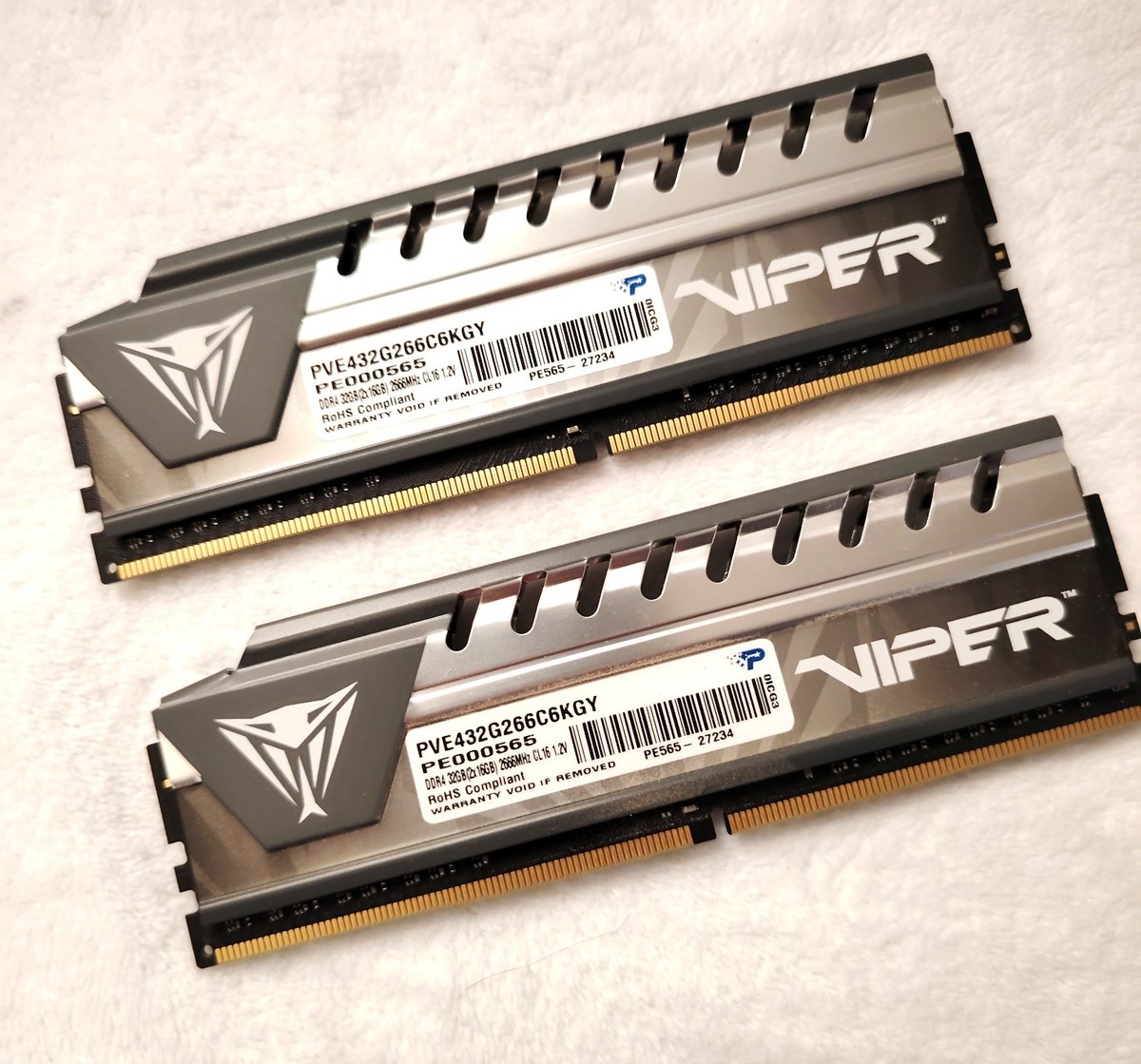 Ddr4 2666mhz Pve432g266c6kgy Patriot 32GB Viper Elite DDR4 2666