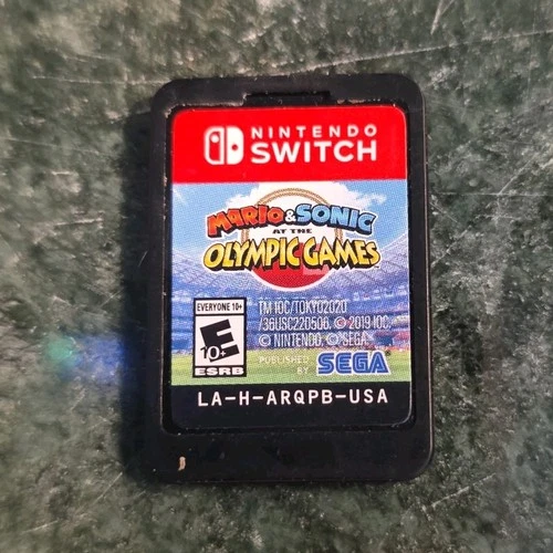 Nintendo Mario & Sonic at the Olympic Games Tokyo 2020 Switch Cartridge E10+