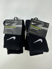 Nike Boys' 6-Pairs Young Athletes Crew Socks Sz:5/6 7527 New B1 A39T 