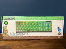 Razer BlackWidow V4 X Minecraft Mechanical Clicky Gaming Keyboard