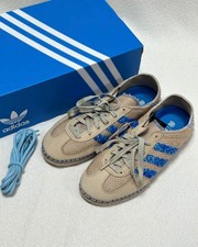 adida s CLOT x Gazelle Linen Khaki Light Blue - Ih3641