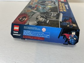 LEGO 76009 SUPERMAN - BLACK ZERO ESCAPE 3 MINIFIGS - Box and Instructions