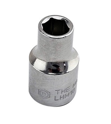 Britool Hallmark 1/2'' SD metrisch Sechskant Standardtiefe Steckschlüsselbereich (V2) 10-19 mm