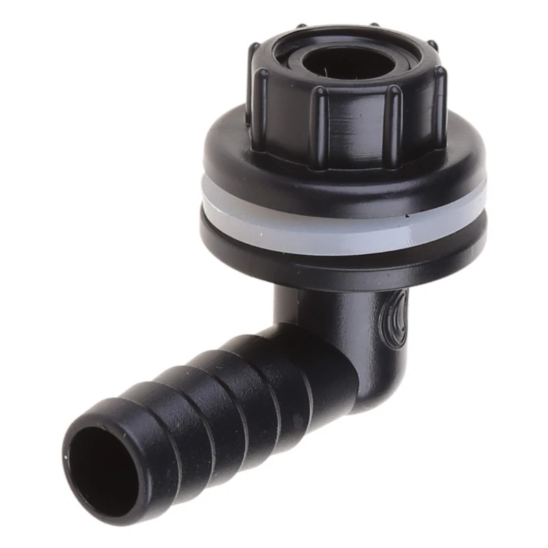 Water Pipe Fitting with Silicone Seal Gasket Small for Tank Connector Plastic