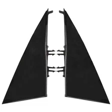 2x Mirror Fender Triangle Corner Trim Covers Panels For Tesla Model 3 2017-2023