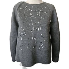 Space Style Concepts Rhinestone Embellished Top Size Small 