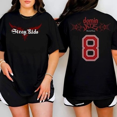 Stray Kids Shirt, Stray Kids DominATE World Tour T-Shirt