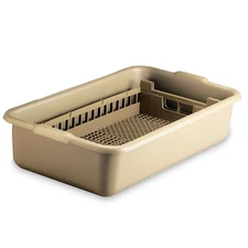 Vollrath 52827 24-1/16 x 13-1/2 Half Rack And Tub Flatware Soak System